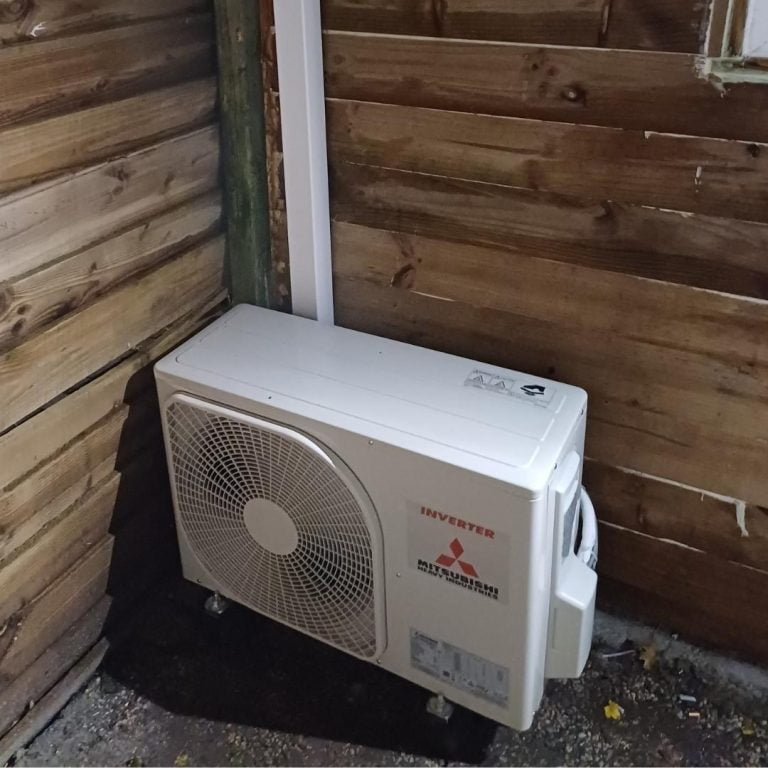 mitsubishi airco 5 kw heavy